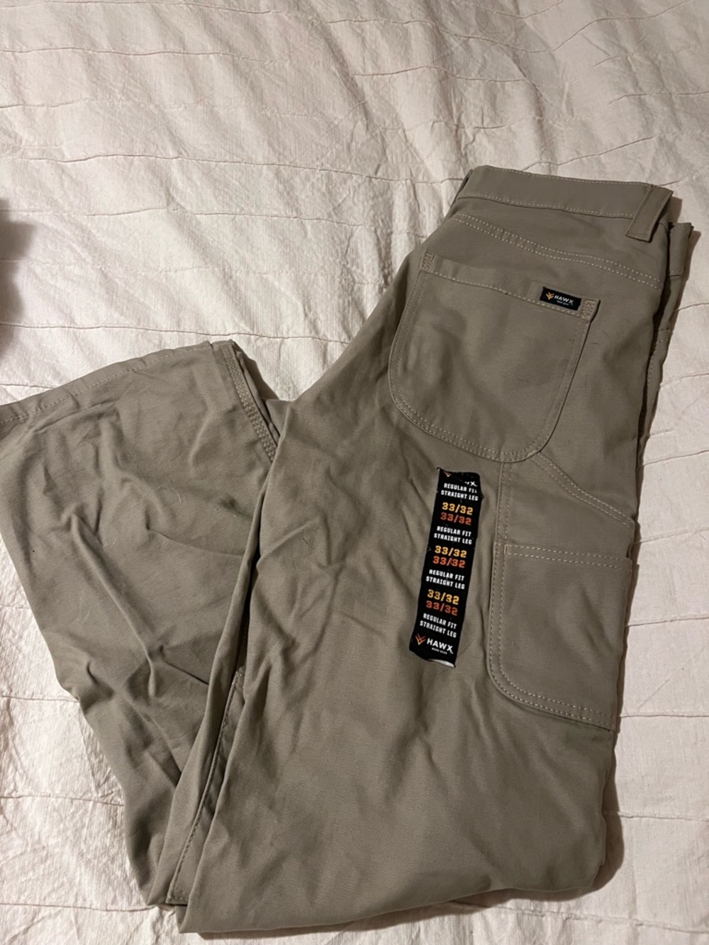 Men's Tan Work Pants